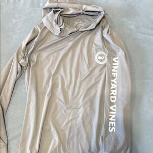 Vineyard Vines Gray Long Sleeve Hoodie